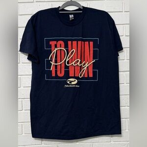 Men’s casino tee. Size large